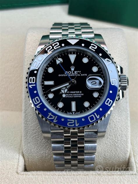 subito rolex gmt master 2 acciaio e oro